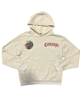 CONCEPT - "Astronaut" Cream Wash Hoodie