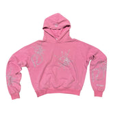 CONCEPT - "Flail" Pink Washed Hoodie