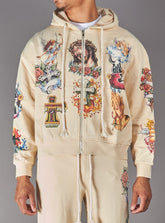 Politics Hoodie - Nivin - Beige