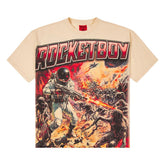 Rocket Boy 1 Man Army Tee (Cream)