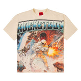 Rocket Boy Watch Your Back Tee (Cream)