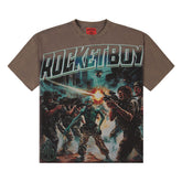 Rocket Boy We Fight Tee (Grey)