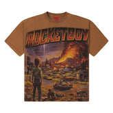 Rocket Boy Invasion Tee (Brown)