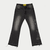 GODSPEED OG Logo Flared Denim Stitched (Grey Wash)