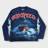 Sea Sick LS T-Shirt (Navy)