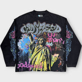 GODSPEED - Vandal LS T-Shirt (Black Wash)