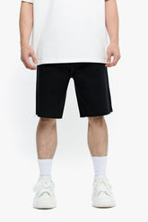 Mr. Shorts Black Wash Waxed Jorts