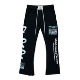 FREE REFILLS- PSYCHIC FLARE SWEATPANTS BLACK