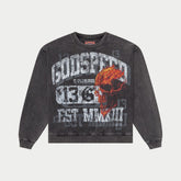 GOD SPEED - Seeing Double Sweatshirt (Grey wash)