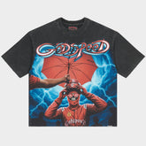 GODSPEED- Supreme Reign T-shirt (Black Wash)