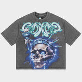 GODSPEED - Liberty Tears T-shirt (Grey Wash)