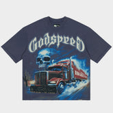 GODSPEED -Interstate Fate T-shirt (Navy)