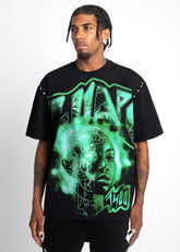 GUAPI - Obsidian Black Slime Tee