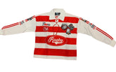 EARNED X P\\\\\RIS - RUGBY SHIRT - RED