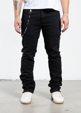 MIDNIGHT BLACK - SLIM NON DISTRESS