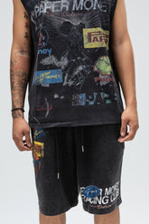 PAPER MONEY - RACING CLUB SHORTS