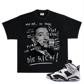 RICH DEAD IDOLS - SALVADOR DALI - Black