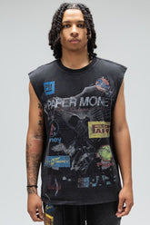 PAPER MONEY - RACING CLUB SLEEVELESS