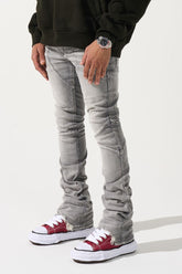 SERENEDE - NOCTIS" Stacked Jeans