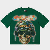 GODSPEED - Badges of Honor T-shirt Green