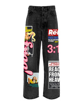 Free Refills - TABLOID DENIM - Black