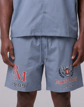 PAPER MONEY - GRAND PRIX SHORTS BLUE