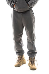 UNKNOWN- Garment-dyed heavyweight jogger - Grey