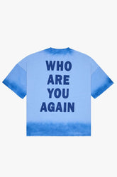 VALABASAS - IDENTITY" PARANG BLUE OVERSIZED TEE