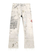 Free Refills - SERVICE GRUNGE CARPENTER PANTS - OFF WHITE
