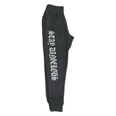 Stay Dangerous Sweatpants Charcoal/White