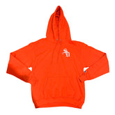 Stay Dangerous Hoodie Orange/White
