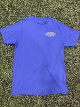 Born Broke Die Rich Print Money Royal Blue Shirt