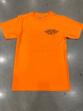 Born Broke Die Rich Print Money Orange Shirt