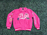 Trap Goin Off Pink Valentine's Fleece Jacket