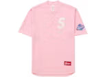 Supreme S Logo Baseball Henley (SS25) Pink (CJ)