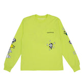 Chrome Hearts Matty Boy Lime Green L/S T-shirt (CJ)