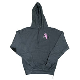 Stay Dangerous Hoodie Charocol/Pink