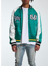 LIFTED ANCHORS - "ALUMNI" SOUVENIR JACKET - GREEN