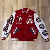 AGENDA VARSITY JACKET - RED