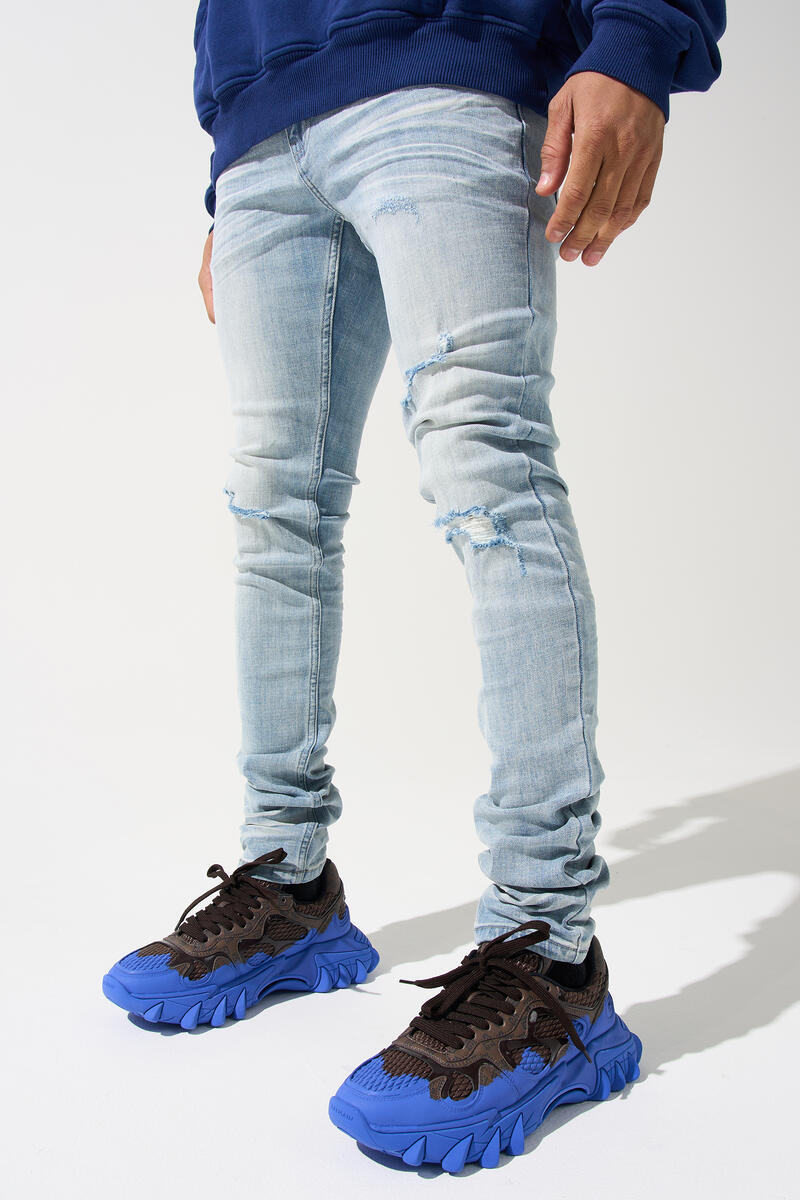 SERENEDE - POTALA PALACE Jeans Light Blue