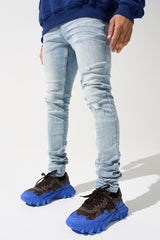 SERENEDE - POTALA PALACE Jeans Light Blue