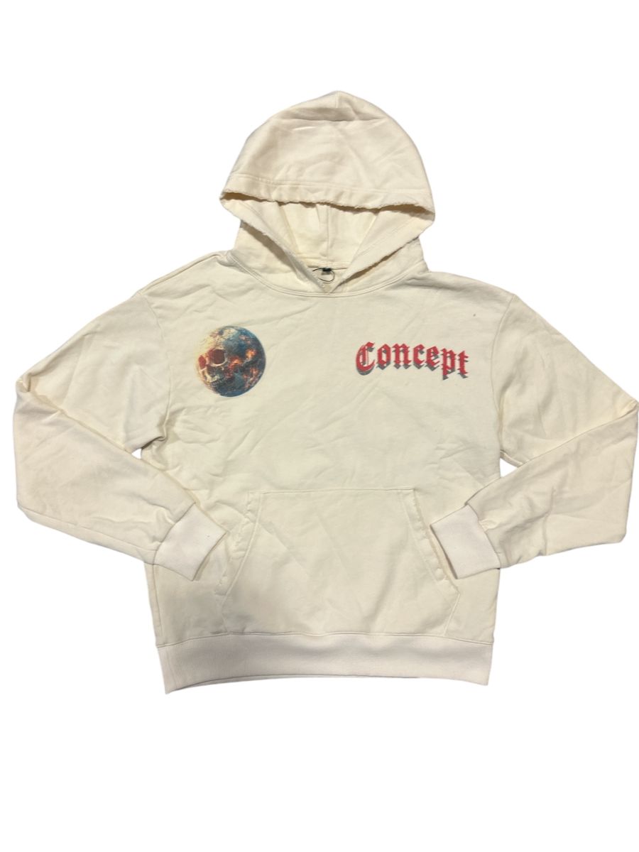CONCEPT - "Astronaut" Cream Wash Hoodie