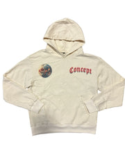 CONCEPT - "Astronaut" Cream Wash Hoodie
