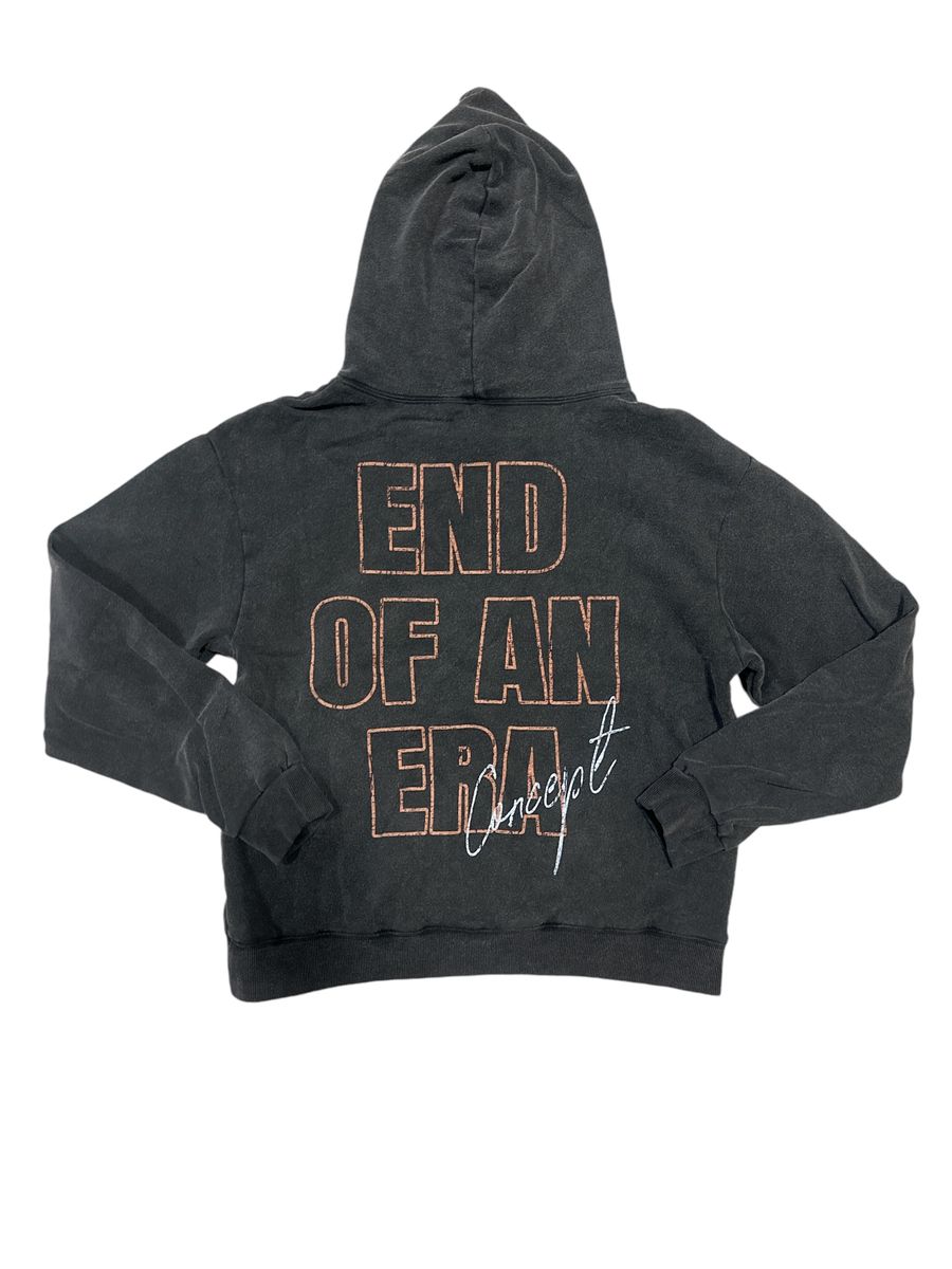 CONCEPT - "Doomsday" Black Wash Hoodie