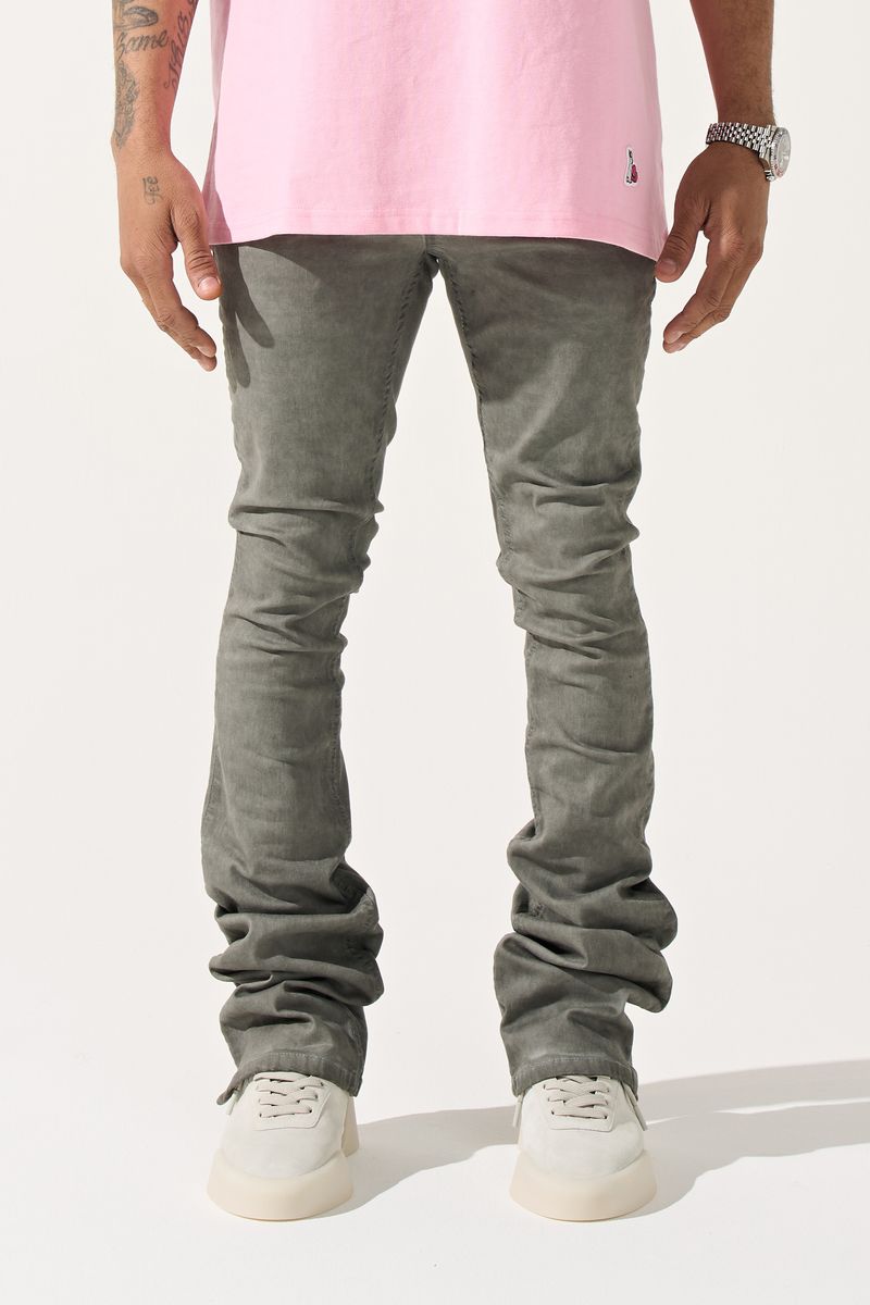 SERENEDE - "HAVENMIST" Stacked Jeans