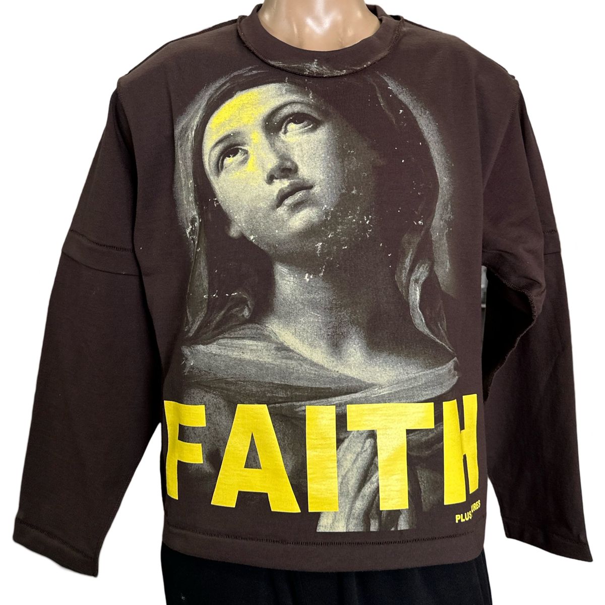 FAITH & FIGURES- Pray For Me Chocolate LS