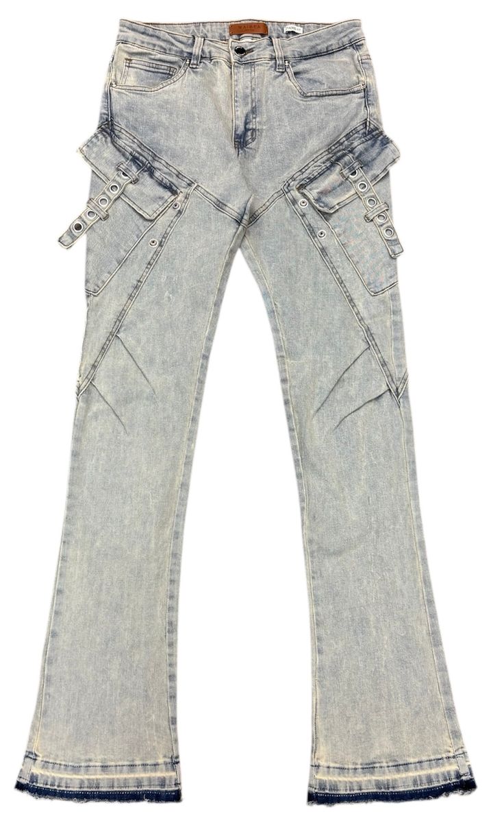 WAIMEA- Stacked Denim ANTIQUE BLUE