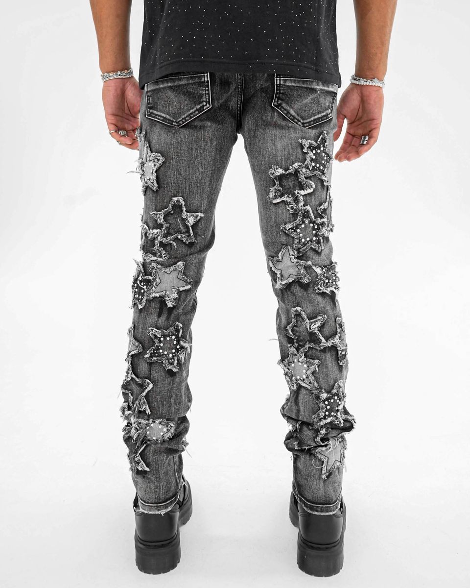 PREME - STRAIGHT SKINNY BLACK WASH