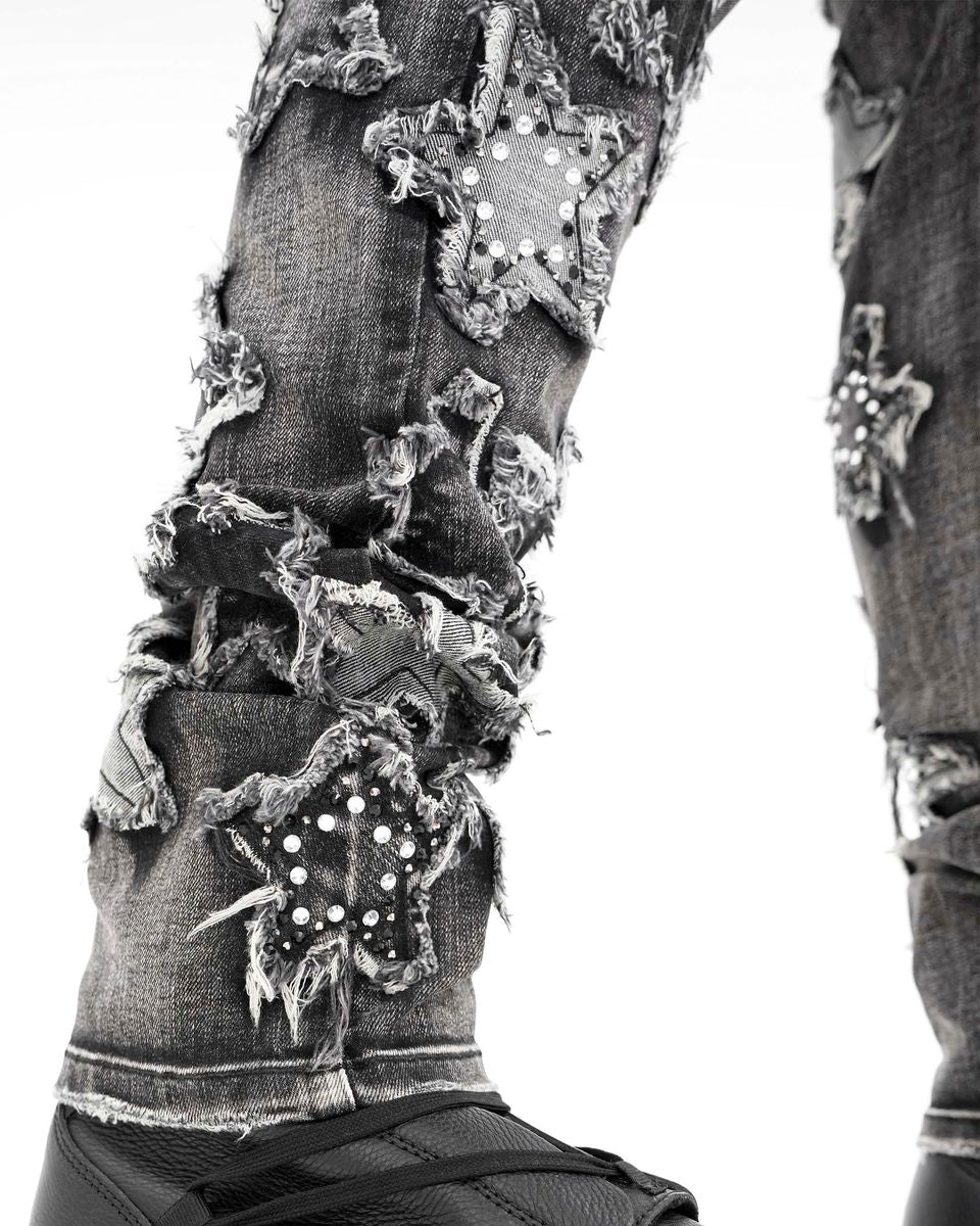 PREME - STRAIGHT SKINNY BLACK WASH