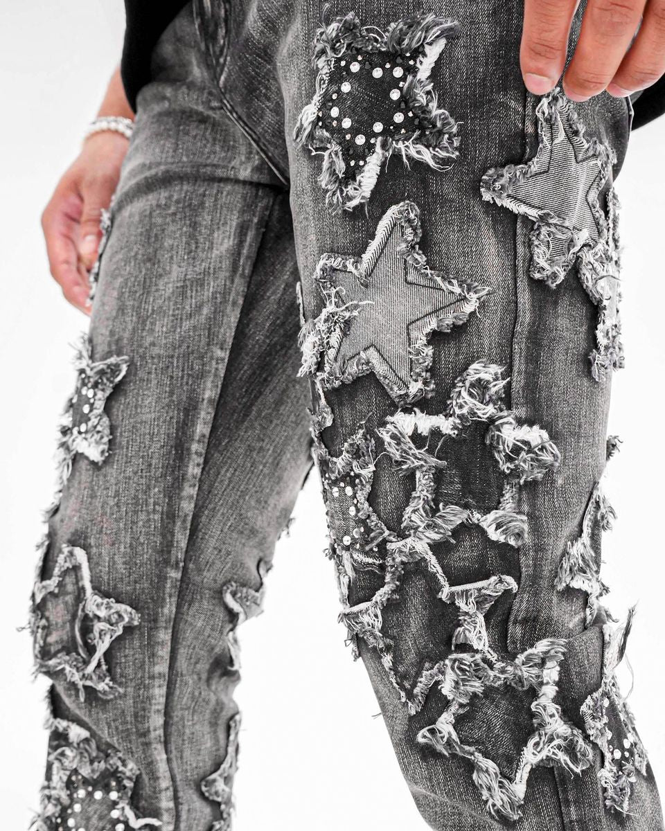 PREME - STRAIGHT SKINNY BLACK WASH